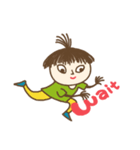 Naughty kid around the world（個別スタンプ：29）