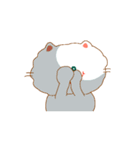 ふわっふわねこ（個別スタンプ：21）