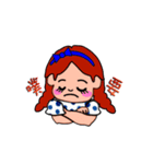 so cute boy＆girl's happy life 1（個別スタンプ：16）