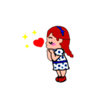 so cute boy＆girl's happy life 1（個別スタンプ：26）