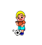 so cute boy＆girl's happy life 1（個別スタンプ：28）