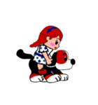 so cute boy＆girl's happy life 1（個別スタンプ：33）