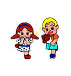 so cute boy＆girl's happy life 1（個別スタンプ：38）