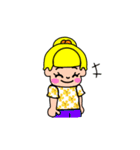 so cute boy＆girl's happy life 2（個別スタンプ：9）