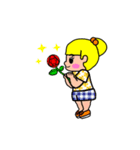 so cute boy＆girl's happy life 2（個別スタンプ：27）