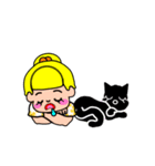 so cute boy＆girl's happy life 2（個別スタンプ：35）