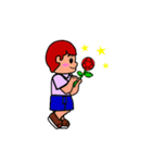 so cute boy＆girl's happy life 2（個別スタンプ：37）