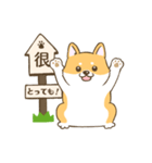 【台湾語＆日本語】看板犬（個別スタンプ：4）