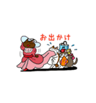 まる+胡桃+すず（個別スタンプ：35）