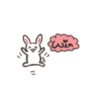 Happy Rabbit by L.C.（個別スタンプ：12）