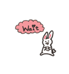 Happy Rabbit by L.C.（個別スタンプ：22）