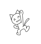 とりあえず猫で（個別スタンプ：9）