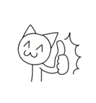 とりあえず猫で（個別スタンプ：10）