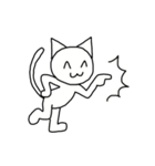 とりあえず猫で（個別スタンプ：15）
