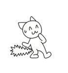 とりあえず猫で（個別スタンプ：16）