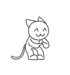 とりあえず猫で（個別スタンプ：17）