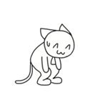 とりあえず猫で（個別スタンプ：19）