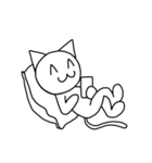 とりあえず猫で（個別スタンプ：32）