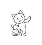 とりあえず猫で（個別スタンプ：33）