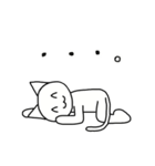 とりあえず猫で（個別スタンプ：34）
