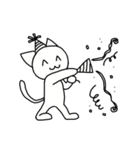 とりあえず猫で（個別スタンプ：36）