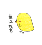 ヒヨコとニワトリのメッセージスタンプ（個別スタンプ：20）