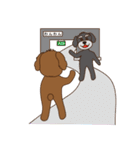 トイプーときどきシュナ〜春夏のお出かけ編（個別スタンプ：5）