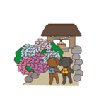 トイプーときどきシュナ〜春夏のお出かけ編（個別スタンプ：17）