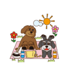 トイプーときどきシュナ〜春夏のお出かけ編（個別スタンプ：20）