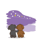 トイプーときどきシュナ〜春夏のお出かけ編（個別スタンプ：27）