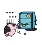 black piggy DADA（個別スタンプ：20）