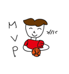 Crazy Basketball Girl（個別スタンプ：8）