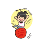 バランスボールインストラクター★REINA（個別スタンプ：1）