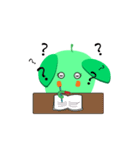 Interesting Midori-Elephant Animated（個別スタンプ：19）