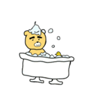 くまゆげくん（個別スタンプ：4）