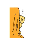くまゆげくん（個別スタンプ：13）