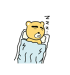 くまゆげくん（個別スタンプ：35）