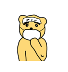 くまゆげくん（個別スタンプ：38）