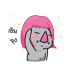 Happy Rhino（個別スタンプ：15）