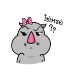 Happy Rhino（個別スタンプ：27）