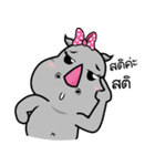 Happy Rhino（個別スタンプ：30）