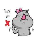 Happy Rhino（個別スタンプ：37）