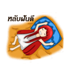 Girl redhead（個別スタンプ：14）