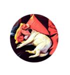 Lazy Days with Moneypenny The Dog（個別スタンプ：5）
