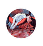 Lazy Days with Moneypenny The Dog（個別スタンプ：8）