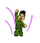 anger Sergeant-I+II No text for Earth（個別スタンプ：2）