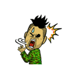 anger Sergeant-I+II No text for Earth（個別スタンプ：6）