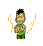 anger Sergeant-I+II No text for Earth（個別スタンプ：28）