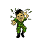 anger Sergeant-I+II No text for Earth（個別スタンプ：31）