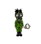 anger Sergeant-I+II No text for Earth（個別スタンプ：34）